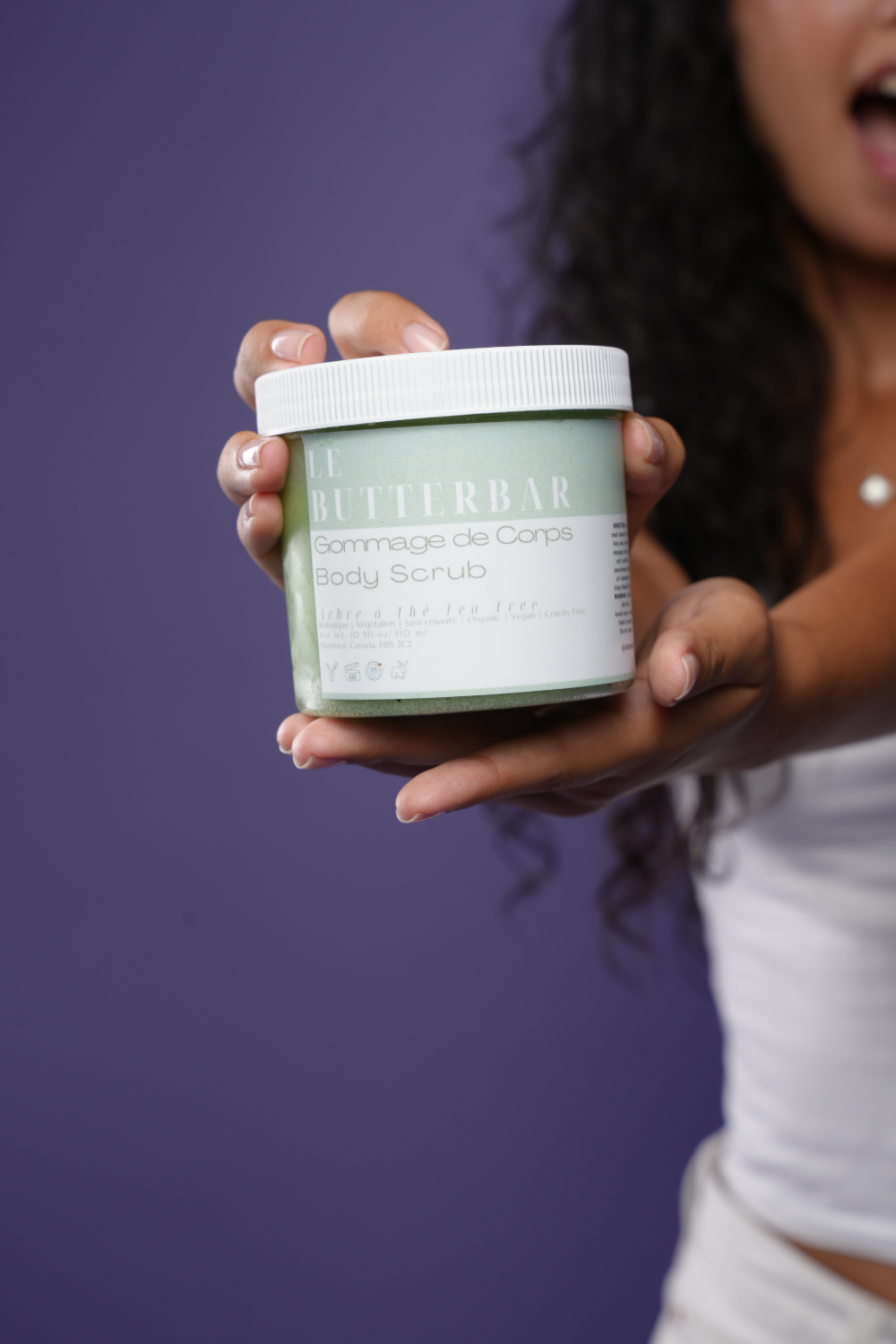 Shea Butter and Tea tree body scrub