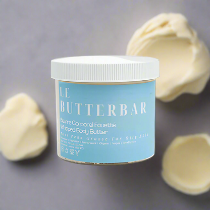 Whipped body butter for oily skin