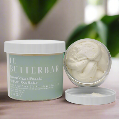 Whipped Shea butter body butter for sensitive skin